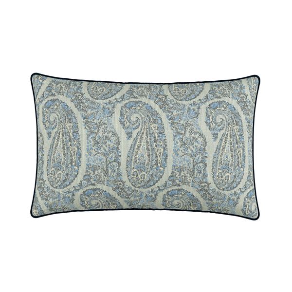 Delphine Cushion - Chambray Blue